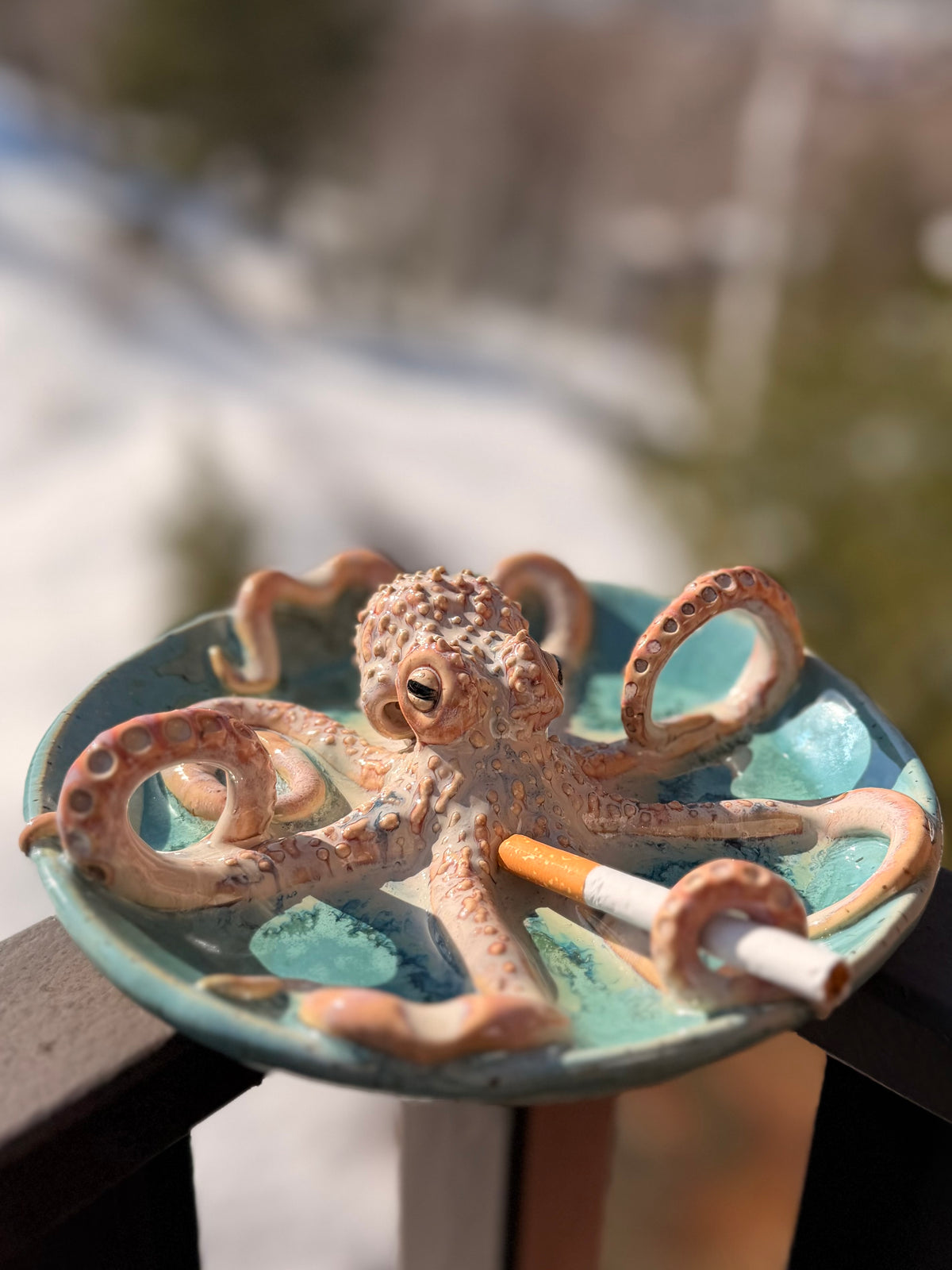 Octopus Ashtray Made-To-Order