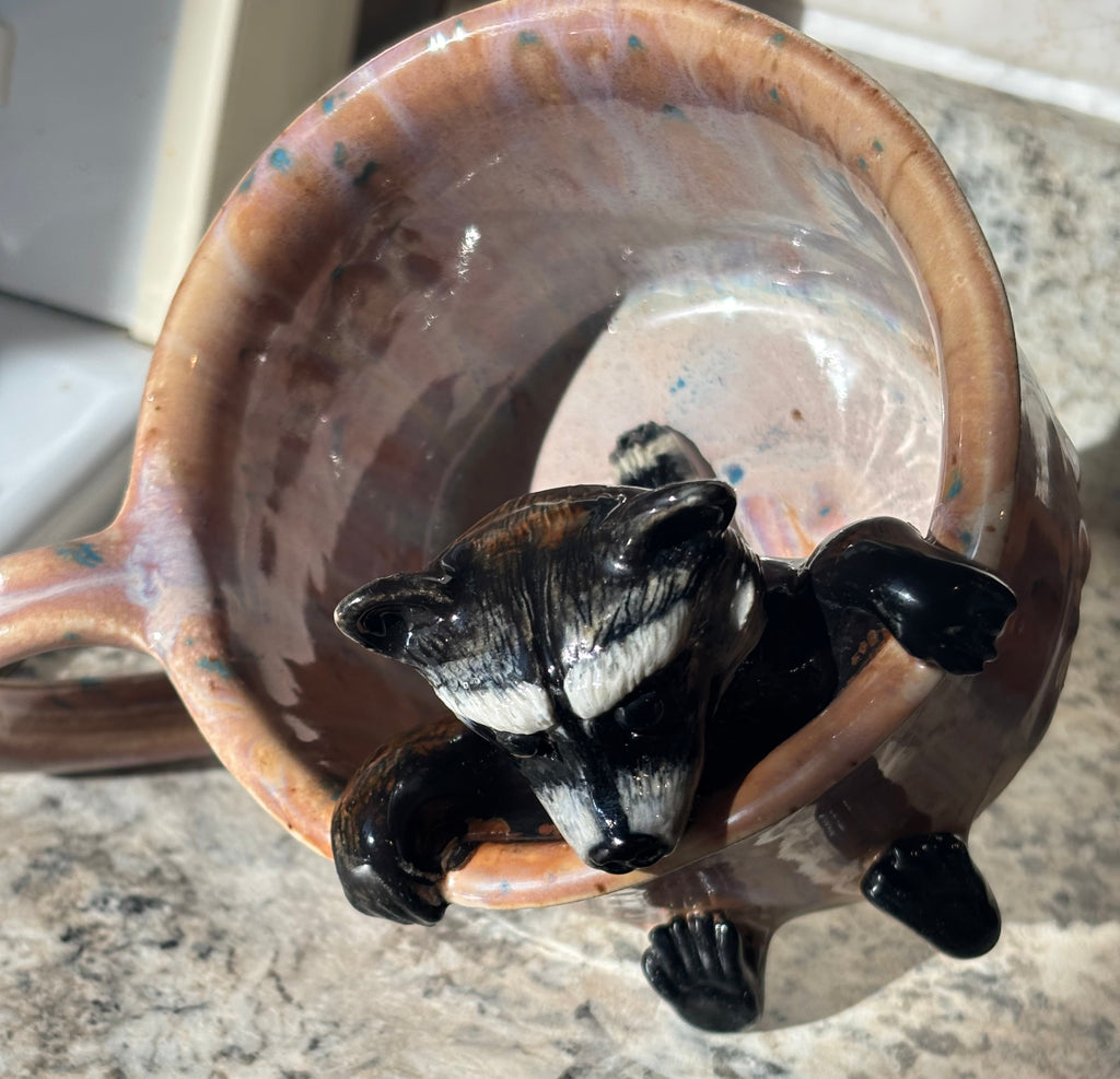 Baby Racoon Mug Made-To-Order