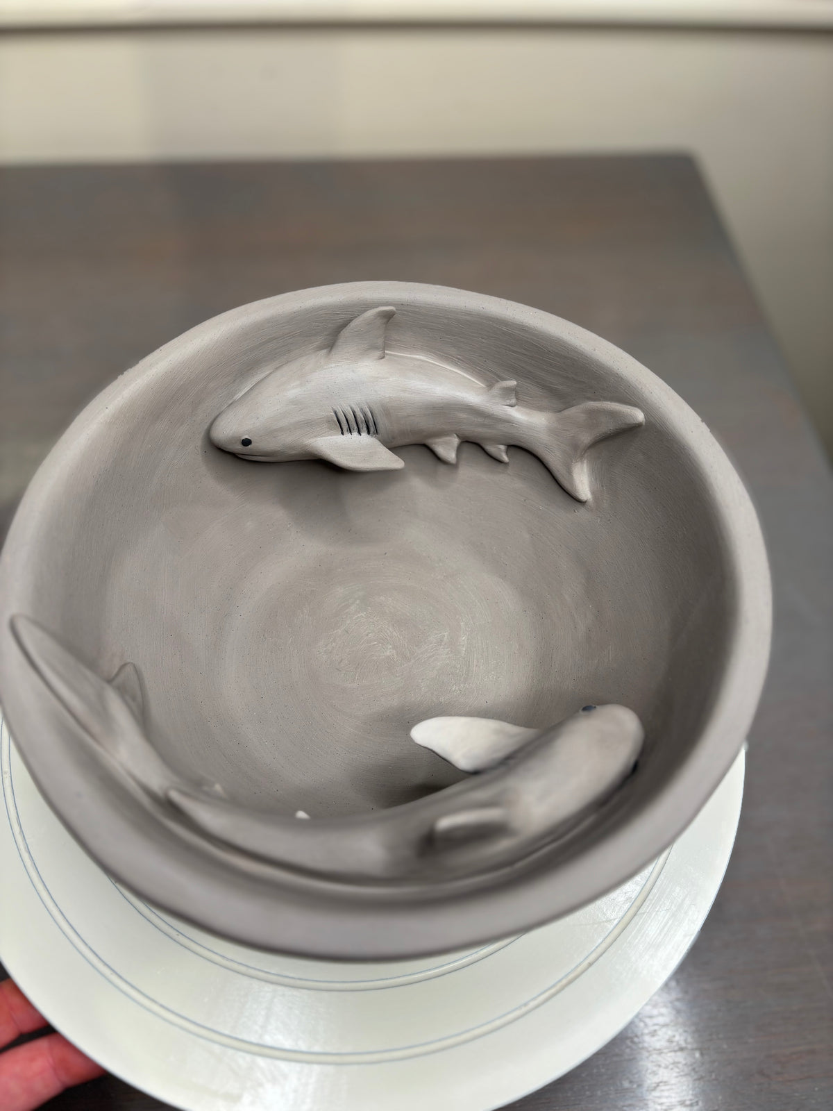 Shark Soup Bowl Made-To-Order