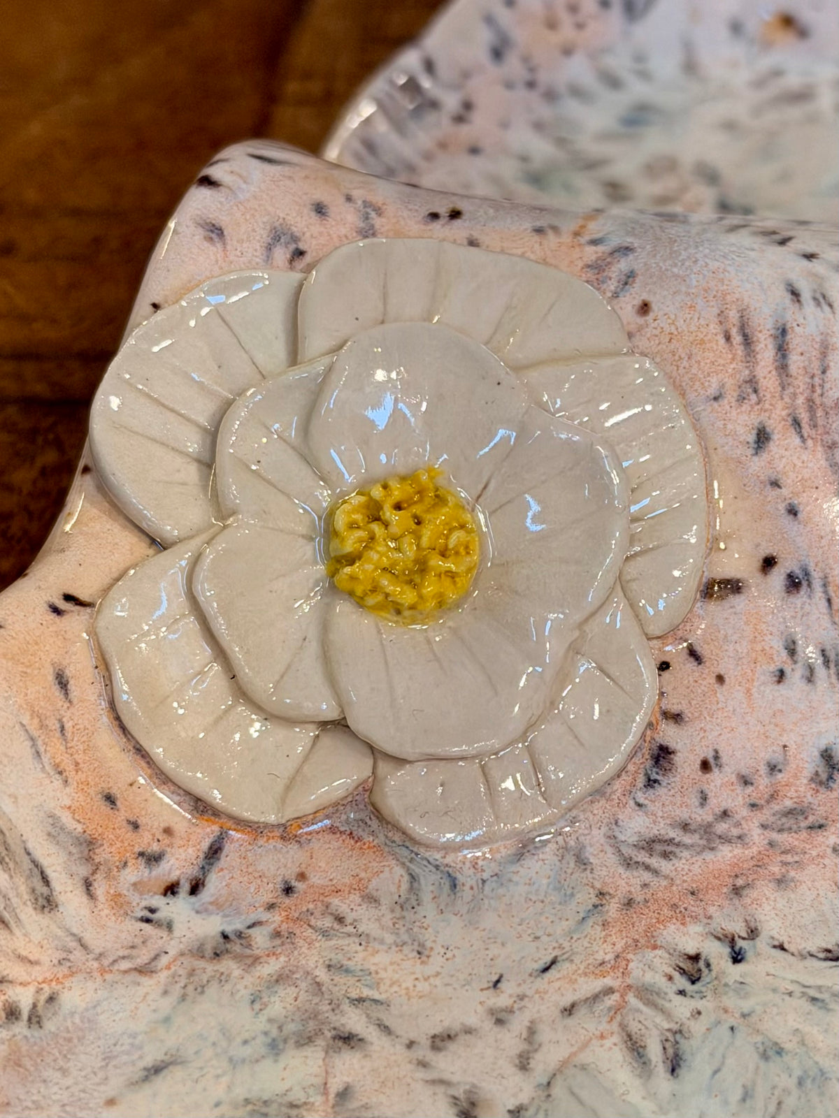 Floral Ripple Charcuterie Dish Made-To-Order
