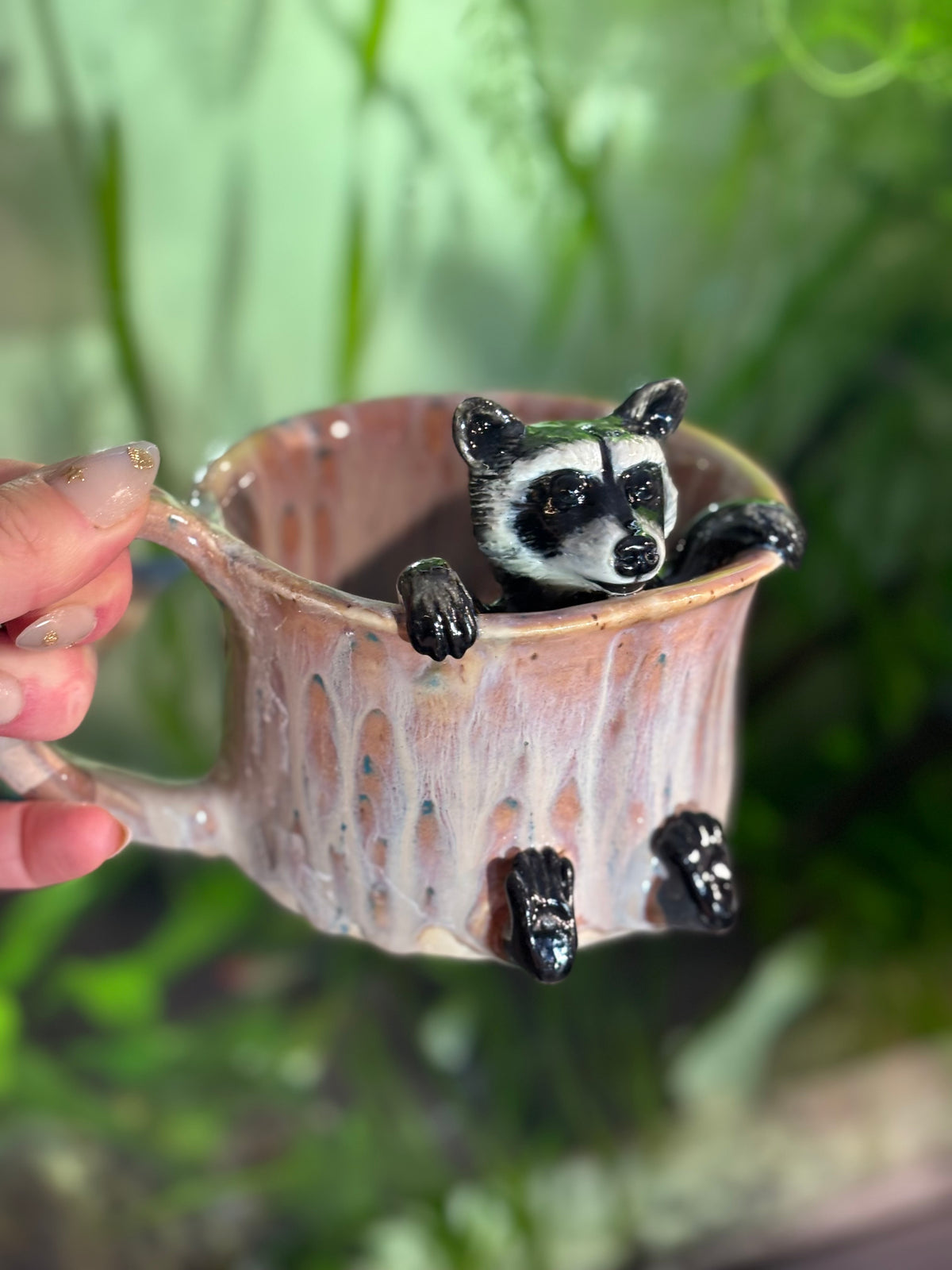 Baby Racoon Mug Made-To-Order