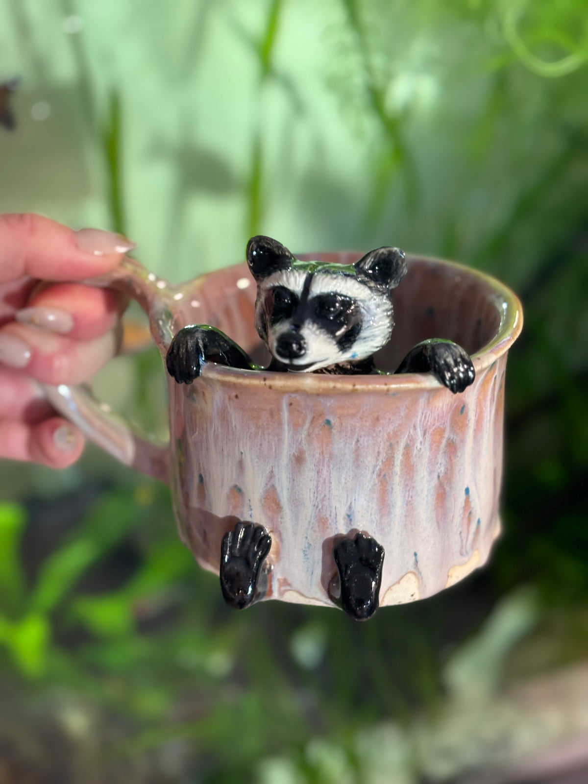 Baby Racoon Mug Made-To-Order